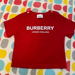 Burberry toddler shirt